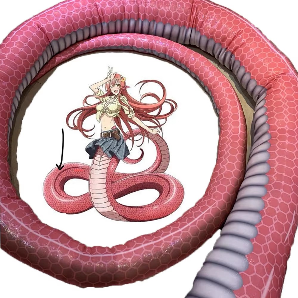 Cosplay Prop Pattern - Mia Snake Girl's Super Long Snake