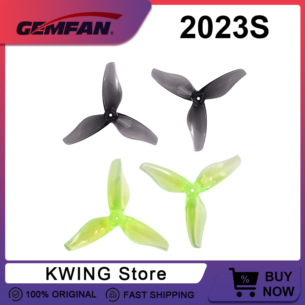 Ekko Cosplay Prop - 12Pairs(12CW+12CCW) Gemfan 2023S Hurricane 51mm 3-Blade