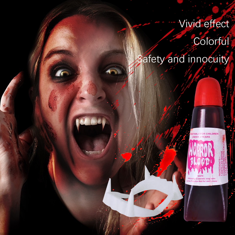 Halloween Vampire Dentures Art - Cosplay Prop Paint recension och pris