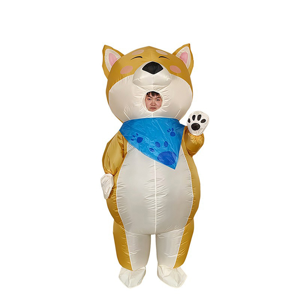 Wear A Scarf Yellow Dog Inflat - Cosplay Prop Business recension och pris