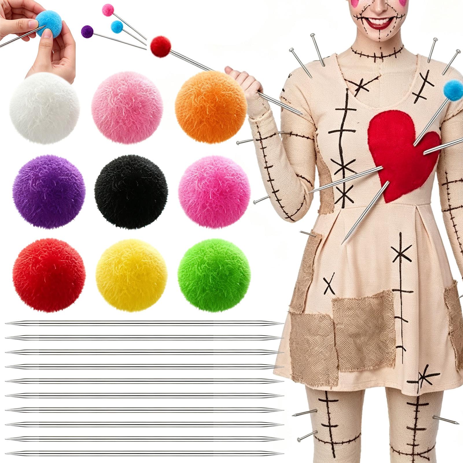 10 Sets Voodoo Doll Pins Kit 9 - Voodoo Cosplay And Prop recension och pris
