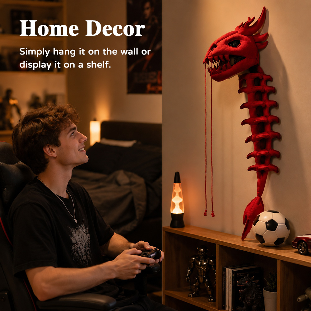 Dinosaur Skeleton Plush Headge - Cosplay Prop Pattern recension och pris