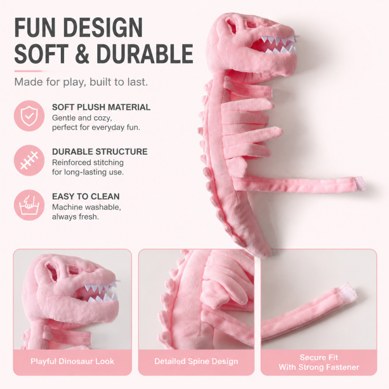 Dinosaur-Patterned Pet Bodysui - Cosplay Prop Pattern recension och pris