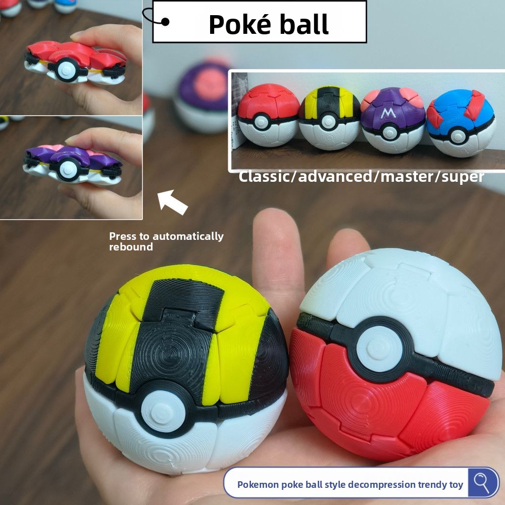 New 3D Pokemon Transformable P - Pokeball Cosplay Prop recension och pris