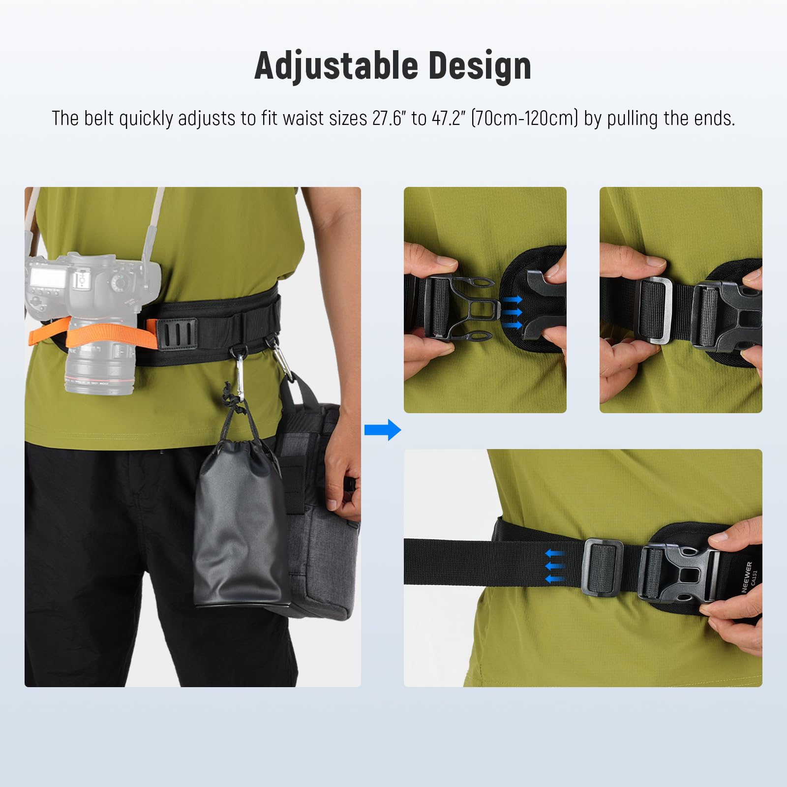 NEEWER Multi Function Utility  - D Ring Strap recension och pris