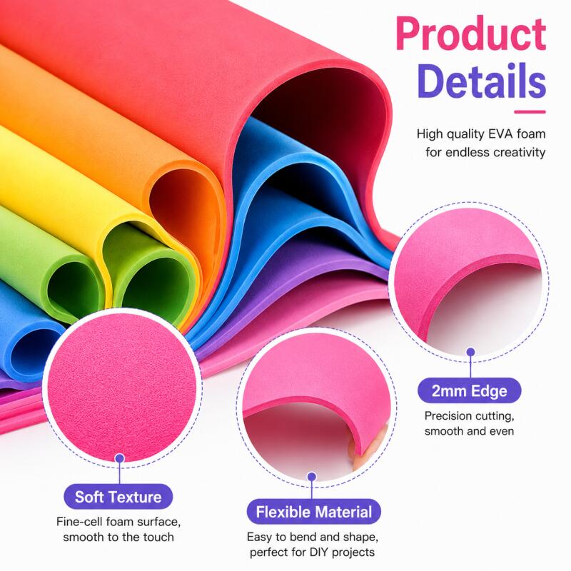 2pcs EVA Foam Sheets, Colorful - Eva Foam Sheet recension och pris