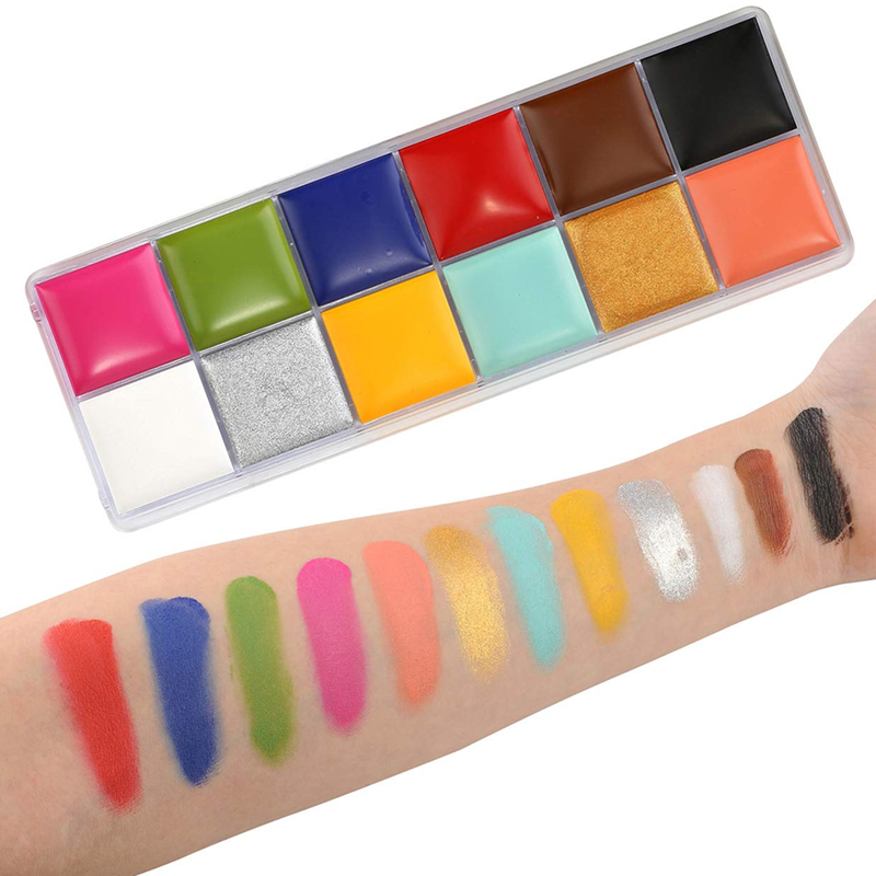 SFX Makeup Kit 12 Color Face B - Body Paint Sfx recension och pris