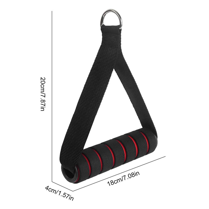 1Set D-Ring Metal Gym Handles  - D Ring Strap recension och pris