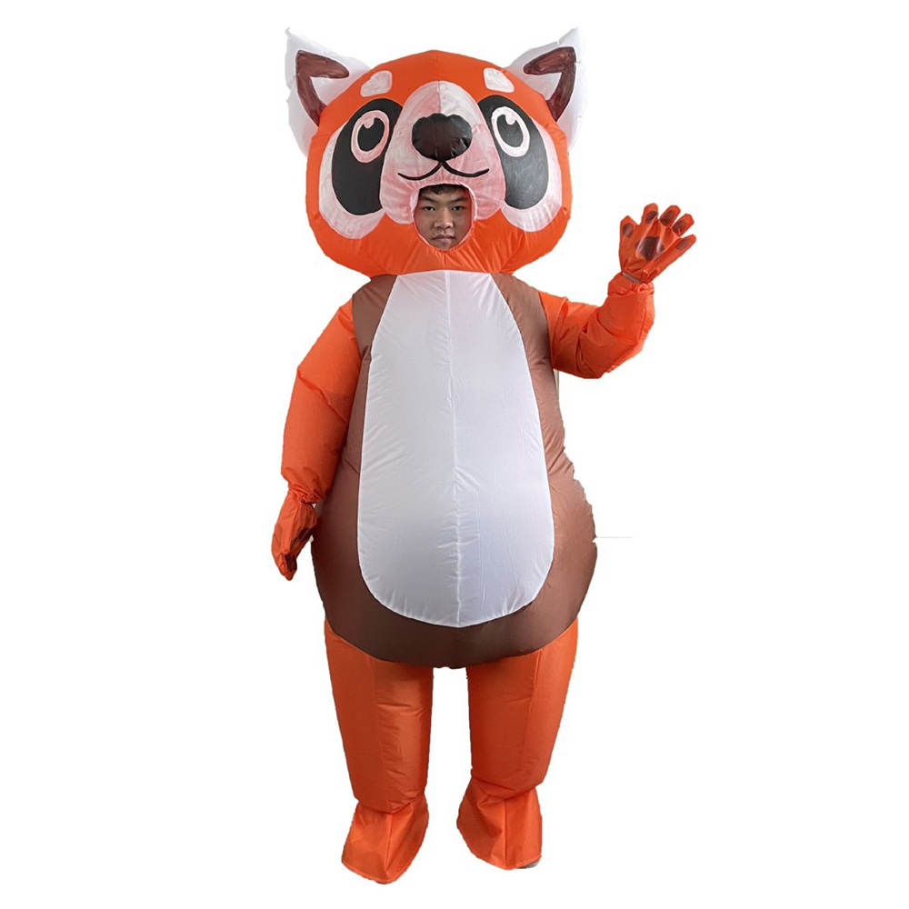Orange Red Panda Inflatable Su - Cosplay Prop Business recension och pris