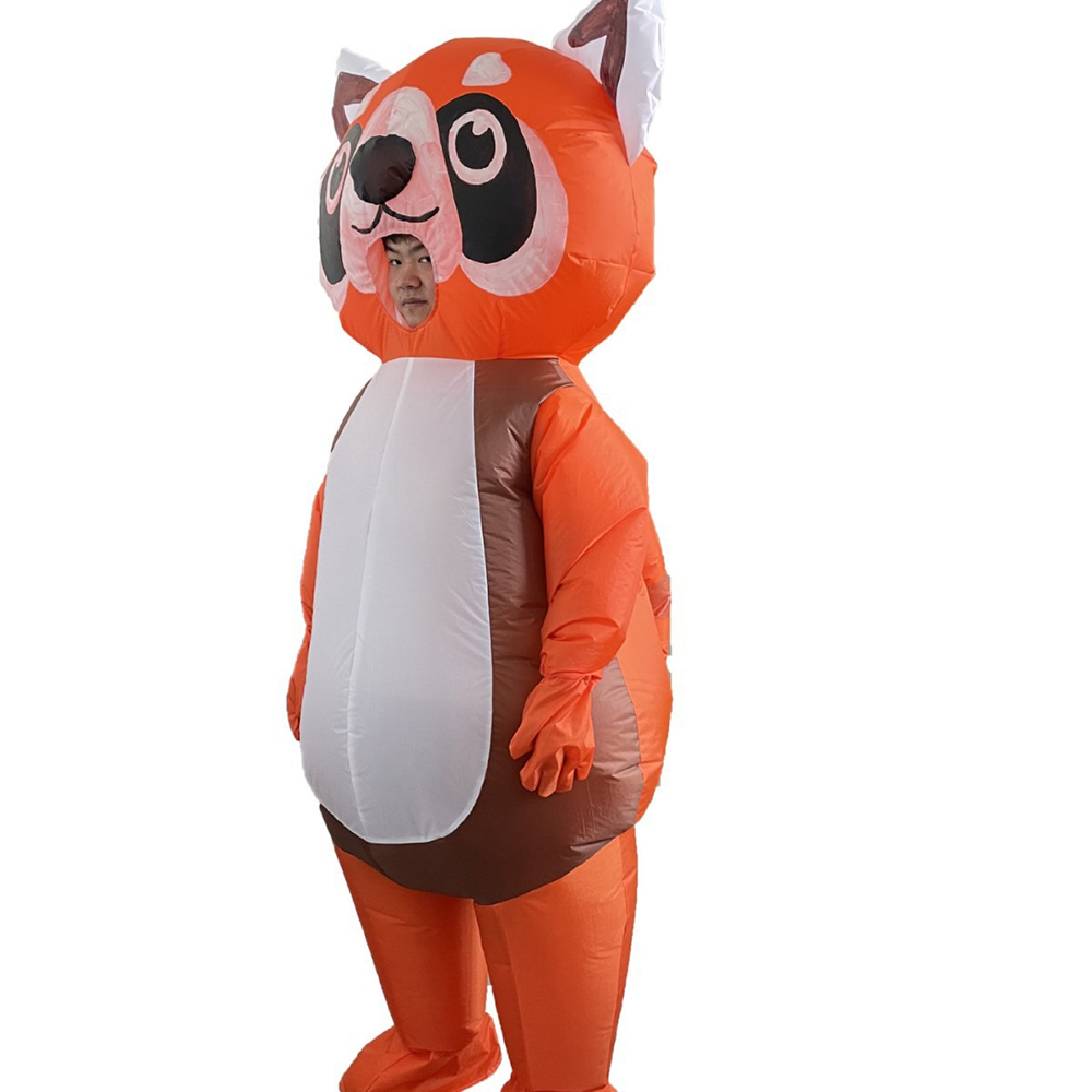 Orange Red Panda Inflatable Su - Cosplay Prop Business recension och pris