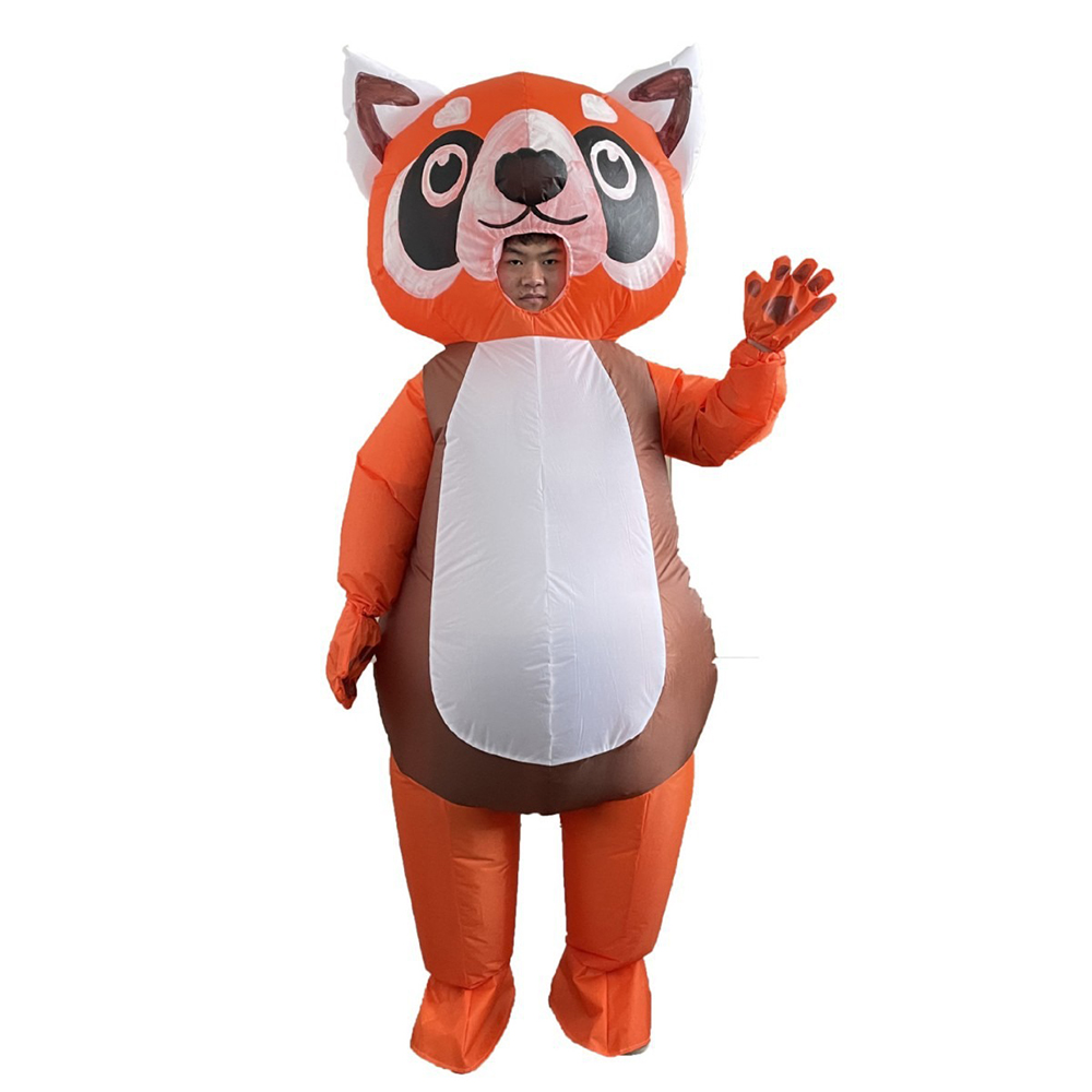 Orange Red Panda Inflatable Su - Cosplay Prop Business recension och pris