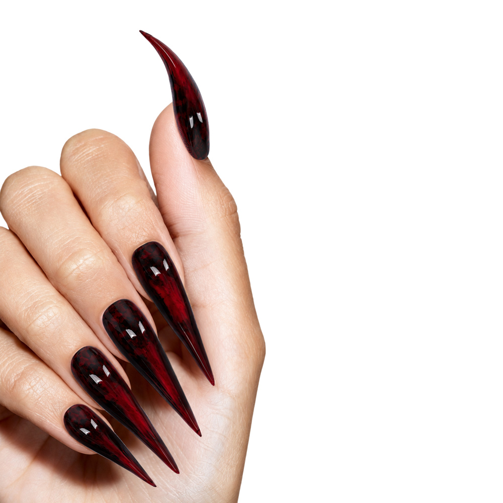 Nikki Cosplay Red False Nails  - Cosplay Prop Painting recension och pris