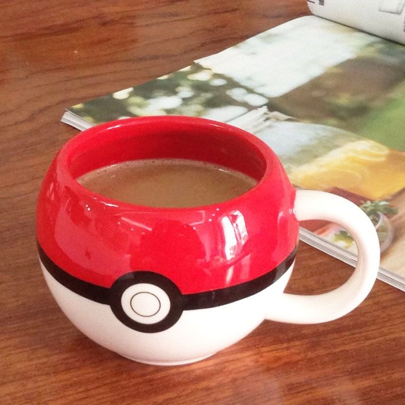 Pokemon Poke Ball Ceramic Coff - Pokeball Cosplay Prop recension och pris