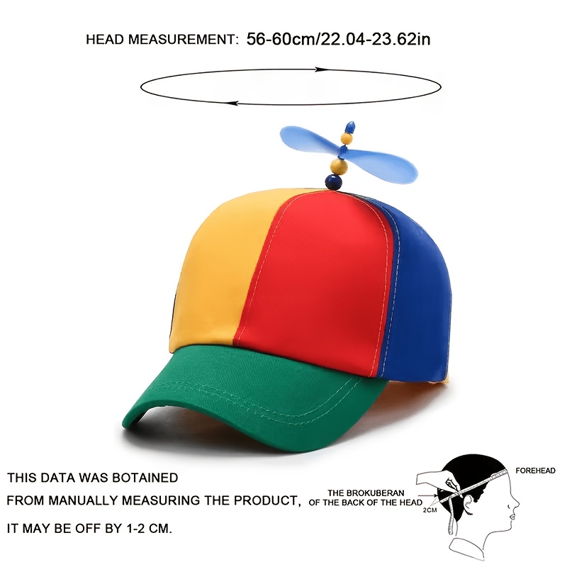 Funny Multicolor Propeller Hat - Ekko Cosplay Prop recension och pris